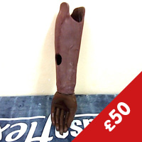 Trans-radial cosmetic hand